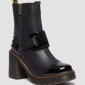 Dr. Martens Gaya Alternative Leather Heeled Chelsea Boots